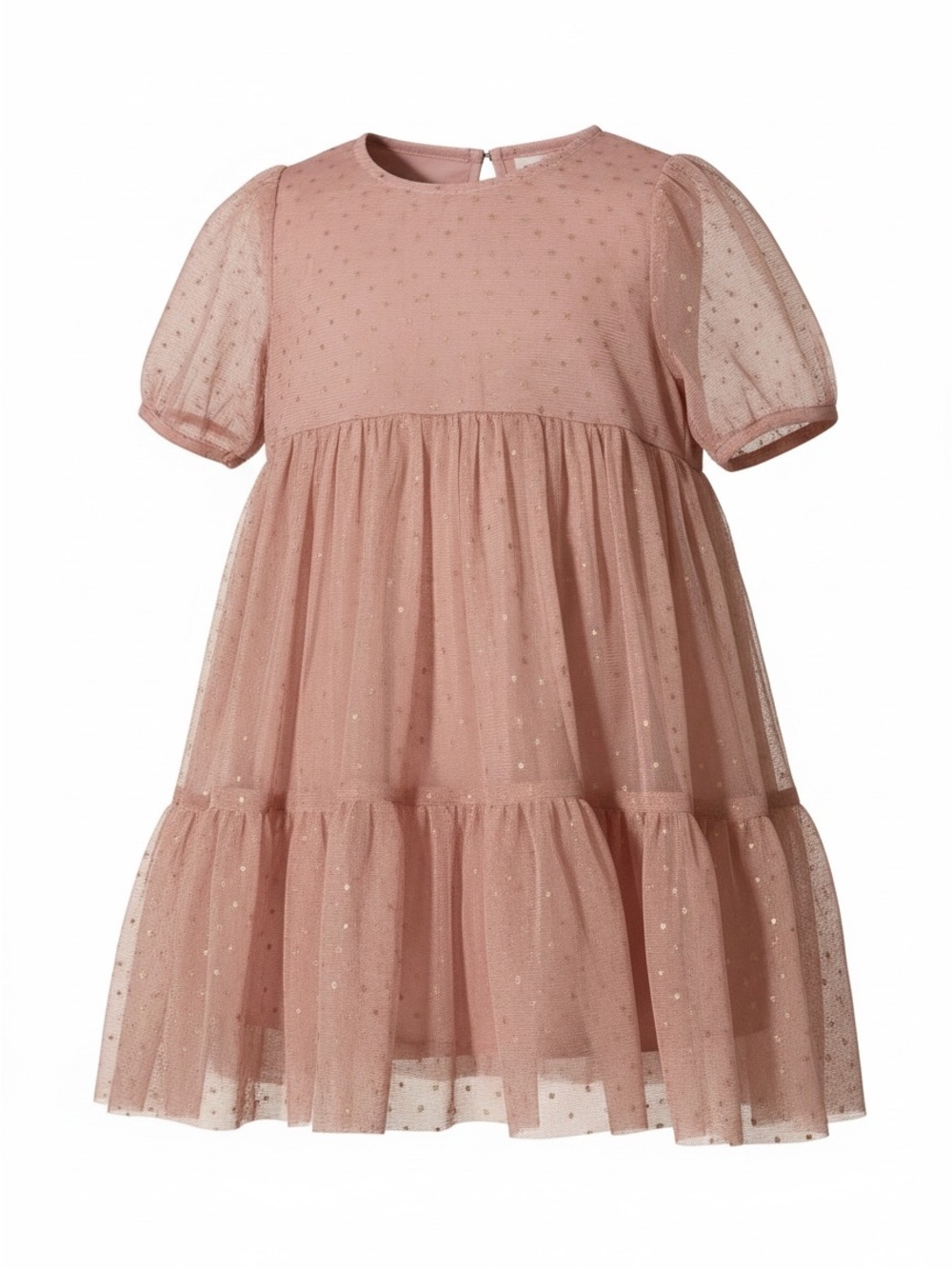 Baby Gap Girls' Dusty Pink Tulle Party Dress